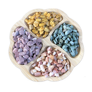 <strong>Polished</strong> <strong>River</strong> <strong>Stone</strong> Natural Pebbles and Stones Natural Colored Resin Bond Gravel Mixed Colored Pebbles - Product Image 1