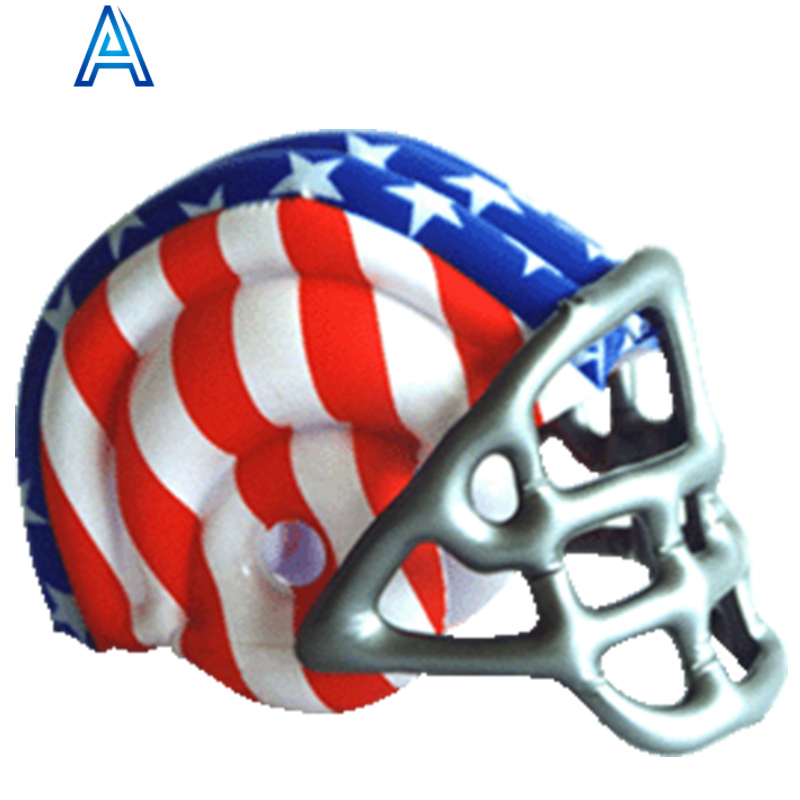 Air Blow up Vinyl PVC Inflatable Helmet Inflatable Hat Wig for Sports Event  Football Match Helmet| Alibaba.com