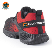 Chaussures de sécurité Rocky Buffalo à prix avantageux, vente en gros, logo personnalisé, semelle en caoutchouc, normes S1P