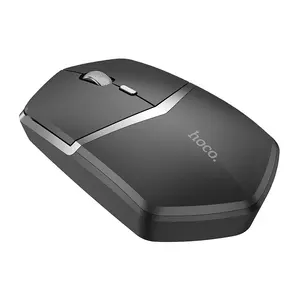Hoco-ratón de ordenador inalámbrico OEM DI33, negro, Universal, cuatro llaves, 2,4G, USB, receptor