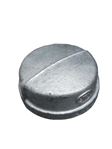 Заглушка для труб из ковкого чугуна Kanaifu Model 301, оцинкованная, для систем воды, масла и газа, давление 2,5 МПа, срок службы 10 лет - Product Image 1