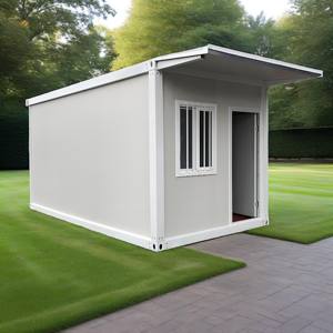 简易集装箱房海滨临时租赁模块化别墅低成本快速组装便携式微型房，供商店或酒店使用 - Product Image 1