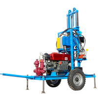 Foreuse Mini Forage Profond 100m 200m pour Puits d'Eau, Machine de Forage à Vendre