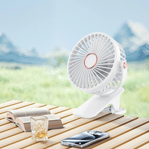 Ventilatore Portatile USB di Alta Qualità, Mini Raffreddatore d'Aria con Clip, 3 Velocità, Ricaricabile, Senza Pale, Umidificatore Elettrico per Hotel - Product Image 2