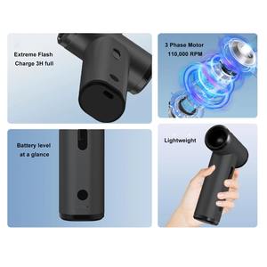 Nuevo Soplador de Polvo de Alta Velocidad sin Escobillas, para Autos, Limpieza del Hogar, Ventilador Potente, Mini Ventilador Inalámbrico de Mano - Product Image 5