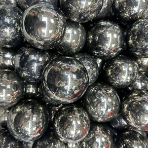 Bolas de cristal talladas de alta calidad, esferas de pirita peruana pulidas, piedras curativas al por mayor para amor y curación - Product Image 6