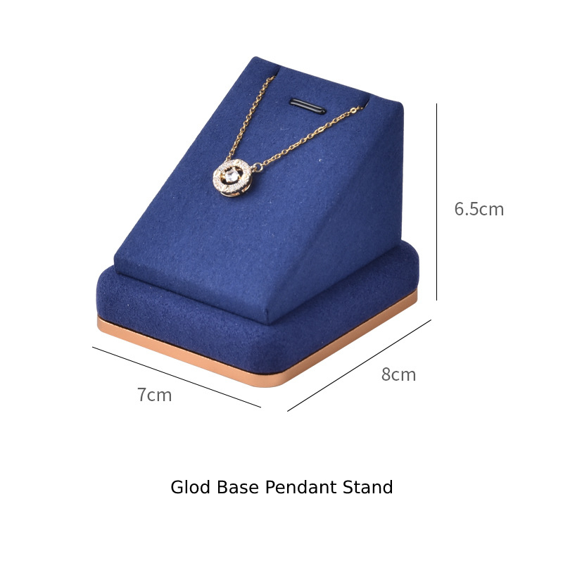 Support de pendentif à base dorée