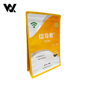 Emballage agricole imprimé sur mesure, <span class=keywords><strong>engrais</strong></span> chimique, insecticide, sachet à fond plat avec fermeture à glissière sur 8 côtés - Product Image 1