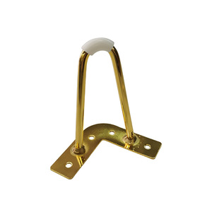 Patas de Muebles en Forma de V Doradas Luye Hardware, Soporte de Acero de 12 Puntas para Sofá, Mesa de Centro, Mueble para TV - Product Image 1