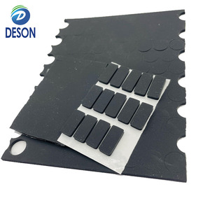 Deson 01 pare-chocs de <span class=keywords><strong>porte</strong></span> d'armoire antidérapant, tampon anti-chaleur en silicone, courroie de distribution de qualité alimentaire, profil en silicone, <span class=keywords><strong>rondelle</strong></span> isolée - Product Image 4