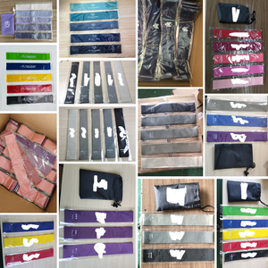 <span class=keywords><strong>Fasce</strong></span> <span class=keywords><strong>di</strong></span> <span class=keywords><strong>Resistenza</strong></span> <span class=keywords><strong>Elastiche</strong></span> Antiscivolo ad Anello <span class=keywords><strong>di</strong></span> Alta Qualità con Logo Stampato per Fitness in Palestra, Stretching ed <span class=keywords><strong>Esercizi</strong></span> Domestici - Product Image 4