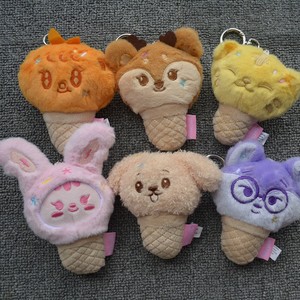 Llavero de peluche con forma de cono de helado Hong Jisoo; Diseños de DK, WOOZI, THE8 y Wen <span class=keywords><strong>Junhui</strong></span> Yoon Jeonghan - Estilo dulce y atrevido - Product Image 2