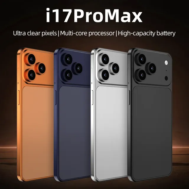 Large Capacity Battery I17 Smartphone 3G+32G 5000mAh Big Battery Android 14 Mobile Phone
