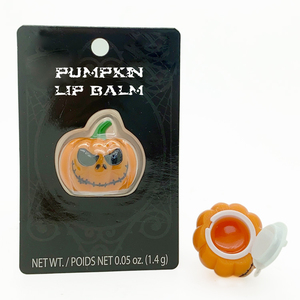 Marque privée personnalisée fête d'Halloween forme de citrouille hydrater non toxique goût de fruit personnel <span class=keywords><strong>baume</strong></span> à lèvres pour enfants - Product Image 5