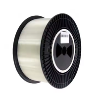 Precio de fábrica Fibra óptica insiviable SMF G657A2 G657B3 0,43mm PVC UAV Carrete de fibra desnuda para Drones Fibra óptica FPV