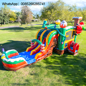 Toboggan commercial d'extérieur pour enfants Gonflable Combo Bouncer Water Slide Jumper Spiderman Gonflable Castle Bounce House - Product Image 1