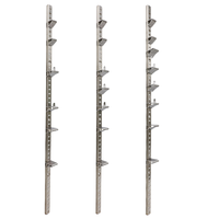 Approvisionnement direct d'usine en Chine Alun chaud/acier/plastique Pilaster Armoire Quincaillerie Équipement de cuisine Prix compétitif personnalisé