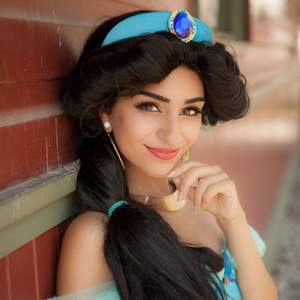 Anxin Noir Grossier Tresse Synthétique Cheveux Bouclés Carnaval <span class=keywords><strong>Princesse</strong></span> <span class=keywords><strong>Jasmine</strong></span> Partie <span class=keywords><strong>Perruque</strong></span> cospaly <span class=keywords><strong>perruque</strong></span> - Product Image 2