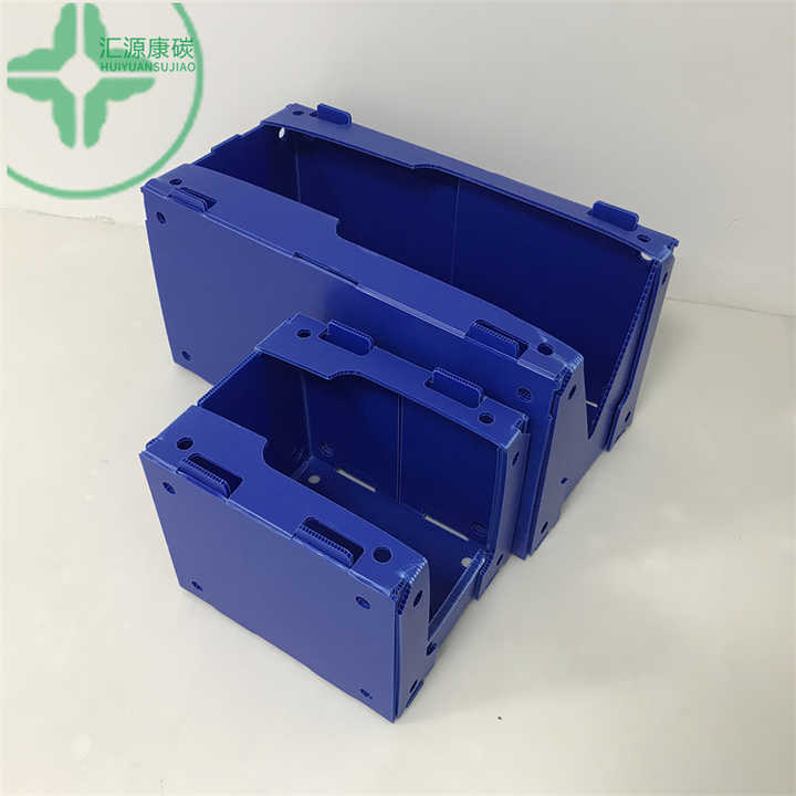 Clothing Pick Bins Corrugated Plastic Sheet Warehouse Stackable Storage Boxes Plastic Storage Bin