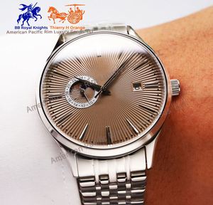 Women's Luxury Quartz <b>Watch</b> with Large 43mm Dial Golden Blue Necklace and Bracelet Alloy <b>Case</b>-Foreign Trade omegas - Product Image 4