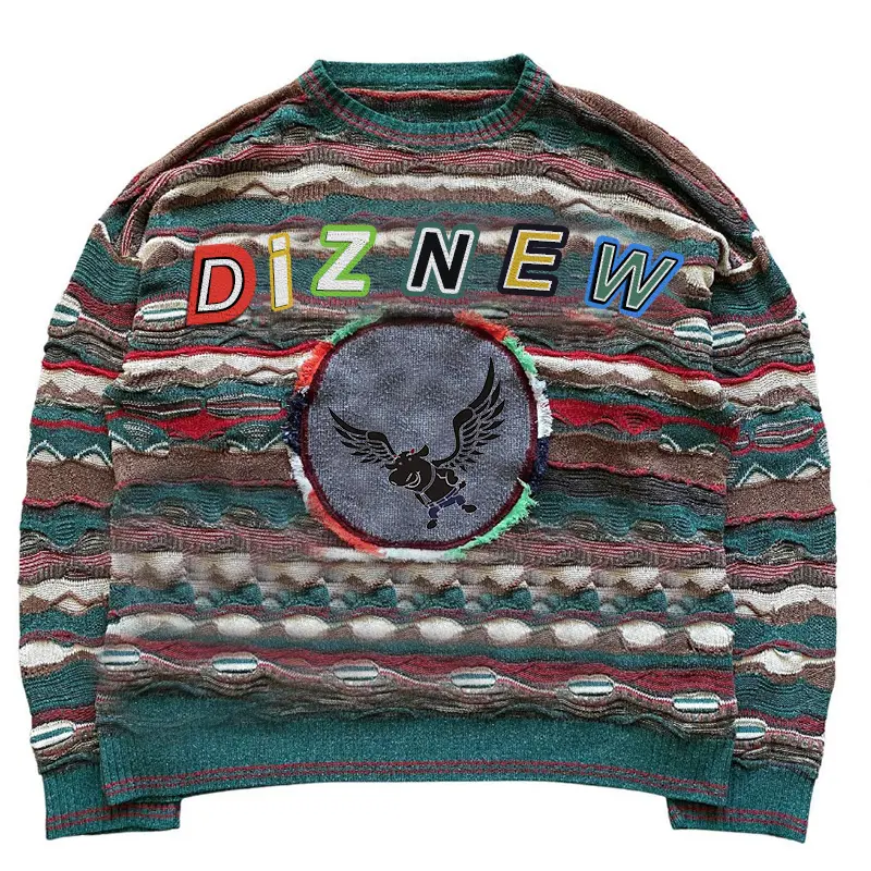DiZNEW Рождественские свитера для взрослых мериносовая шерсть вязаные пользовательские свитера для женщин 2022