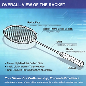 Set da badminton per bambini, racchetta leggera, volani rigidi/morbidi ecologici, impugnatura verde, materiale sicuro, <span class=keywords><strong>attività</strong></span> divertente per l'allenamento - Product Image 4