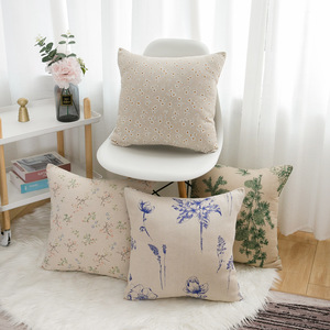 Modern Custom Logo Cotton Pillow <strong>Cover</strong> for Home Hotel or Hospital Use Stitched Technique <strong>Without</strong> Core for Sofa or <strong>Cushion</strong> - Product Image 4