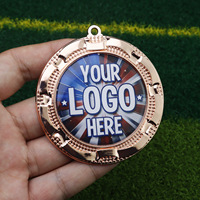 Médaille de compétition sportive en relief 3D, médaille plaquée argent, médaille avec logo personnalisé, médaille personnalisée, médaille pour événement sportif