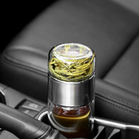 Gobelet Isotherme Classique Double Paroi en Verre Borosilicate de Haute Qualité avec Infuseur à Thé, Résistant à la Chaleur, Vente en Gros