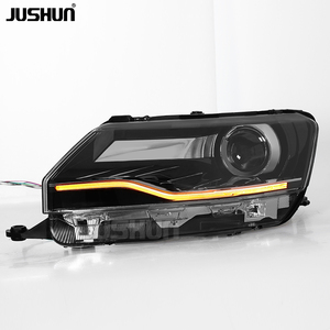 Gruppo Fari a LED JUSHUN per <span class=keywords><strong>Skoda</strong></span> <span class=keywords><strong>Rapid</strong></span> 2013-2018, Aggiornamento LED Dinamico con Sterzo, Aumento della Luminosità del 30% - Product Image 3