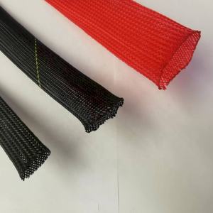 Manchon de câble YUHAO manchons tressés pour animaux de compagnie enveloppement de fil extensible isolé Nylon <span class=keywords><strong>haute</strong></span> densité <span class=keywords><strong>gaine</strong></span> serrée protecteur harnais <span class=keywords><strong>gaine</strong></span> - Product Image 1