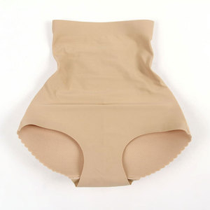 Pantalones de cintura alta con cojín para Realce de cadera, <span class=keywords><strong>ropa</strong></span> moldeadora de glúteos falsa, peach, bragas adelgazantes - Product Image 6