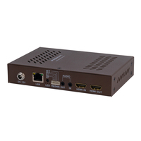 Transcodificador de vídeo WebRTC NDI H.265 H.264 IP, decodificador con salida HDMI RS485, grabación de tarjeta USB TF, con salida HDMI