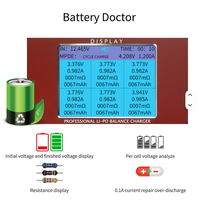 Chargeur d'équilibrage indépendant RadioLink CB86-Plus 8-en-1 6A 156W, prend en charge les batteries LiPo LiFe HV 1-6S, précision 1mV, analyse de l'état de la batterie