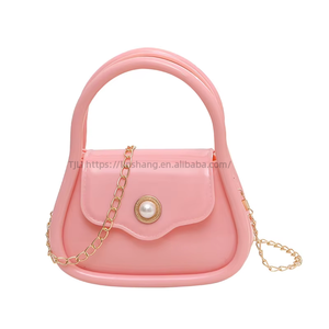 Candy Color New Cheap Jelly Bag Mini Custom PVC <b>Handbag</b> for Girl Mini Bags Women <b>Handbags</b> Ladies Tanjing - Product Image 1