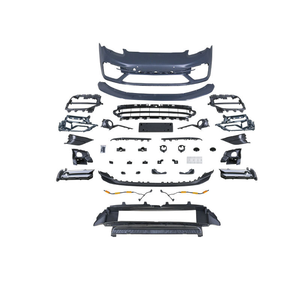 Kit de Carrocería Estilo Turbo S para <span class=keywords><strong>Panamera</strong></span> 970 a 971 (2009-2013) - Juego de Modificación de Parachoques Delantero y Parrilla de Ajuste Directo - Product Image 2