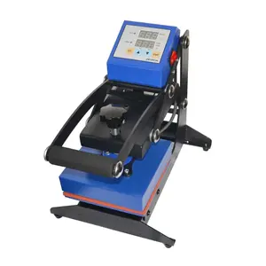 Sublimation 15cm * 15cm machine haute pression certificat CE transfert thermique T-shirt presse machine oreiller