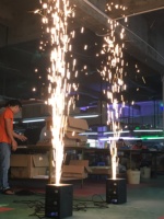 Machine à feux d'artifices de scène, bricolage, à suspendre au plafond, équipement d'éclairage, flamme maison