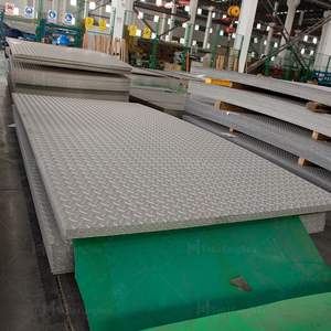 SS310 304/304L/310sステンレス鋼市松模様プレート不酸化2Bアンチデスリザンテサービス3mm熱圧延Dinチェックシート - Product Image 6