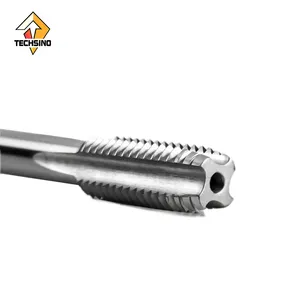 Machine Tap Set, Thread Tapping, HSS (High-Speed Steel) Taps with Coarse and Fine Handles for Machining Operations