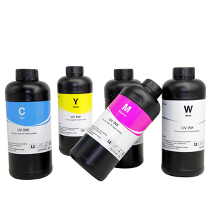 Tinta UV LED 1000 ML/botella CMYK W tinta suave blanca UV L805 para impresora <span class=keywords><strong>Epson</strong></span> PX660 DX5 DX7 R1900 R2000 <span class=keywords><strong>R3000</strong></span> - Product Image 3