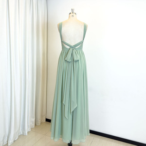 Nouvelles tendances TEENYEE, robes de <span class=keywords><strong>demoiselle</strong></span> <span class=keywords><strong>d</strong></span>'<span class=keywords><strong>honneur</strong></span> dos nu à bretelles grande taille, <span class=keywords><strong>robe</strong></span> longue de <span class=keywords><strong>demoiselle</strong></span> <span class=keywords><strong>d</strong></span>'<span class=keywords><strong>honneur</strong></span> en porcelaine verte pour filles de premier plan - Product Image 2