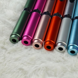 Bolígrafo Recargable de Vidrio V2 para Cuidado Personal con Tapa Metálica de Rosca, Ecológico y Resistente al Agua para el Cuidado de la Piel - Product Image 2