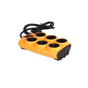6 voies euro prise avec interrupteur et <span class=keywords><strong>protection</strong></span> <span class=keywords><strong>de</strong></span> <span class=keywords><strong>l</strong></span>'<span class=keywords><strong>enfance</strong></span> - Product Image 4