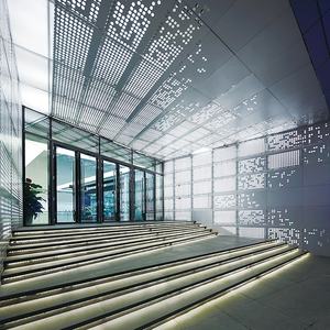 <span class=keywords><strong>Pannelli</strong></span> Perforati in <span class=keywords><strong>Alluminio</strong></span> Tagliati a CNC per Decorazione di Pareti Esterne di Edifici - Product Image 2
