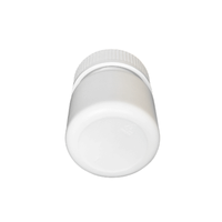 Flacon de médecine en plastique HDPE blanc de taille mini 30ML pour capsule de comprimés avec emballage pharmaceutique CRC ODM