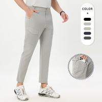 Celana Elastis Tahan Lama Dengan Banyak Kantong Celana Kasual Pria Celana Hiking Outdoor Celana Cargo