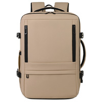 Sac à dos professionnel extensible grande capacité, résistant à l'eau, avec compartiment sec/humide, port USB et multiples compartiments pour ordinateur portable