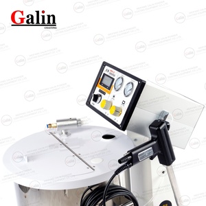 GALIN Manual <span class=keywords><strong>Tribo</strong></span>/Equipo de pulverización de recubrimiento en polvo de fricción con tolva de polvo 55L 304 SS-T901 F - Product Image 2