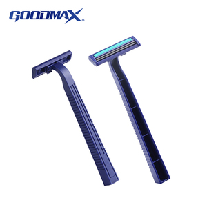 GOODMAX Dao Cạo Hai Lưỡ<span class=keywords><strong>i</strong></span> Không Gỉ Thân Thiện Vớ<span class=keywords><strong>i</strong></span> Mô<span class=keywords><strong>i</strong></span> Trường Dao Cạo Một Lần Dùng Một Lần Cho Nam - Product Image 1